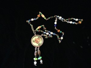 Necklace has lots of natural and vibrant colors of the Philippine Islands