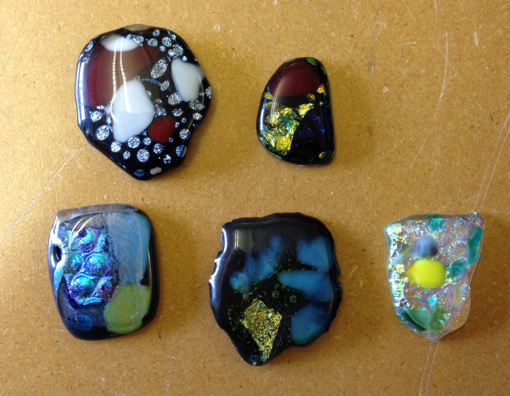 Chasity's final five. Each student had to complete a minimum of 5 pendants.