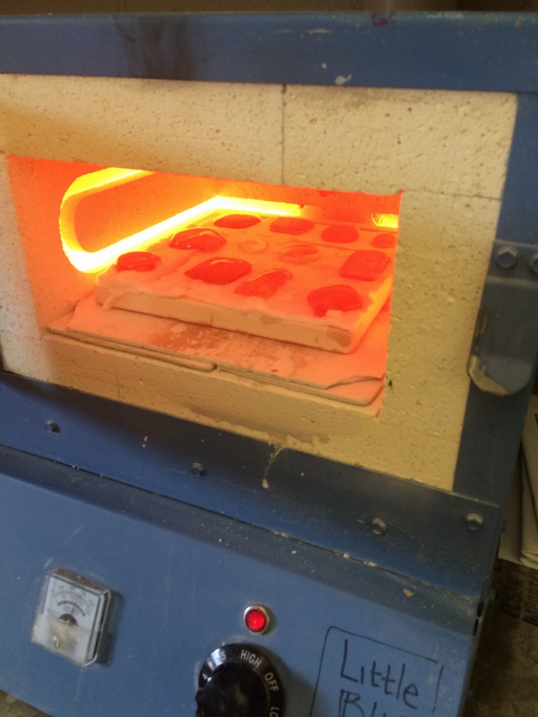 Flash venting the kiln