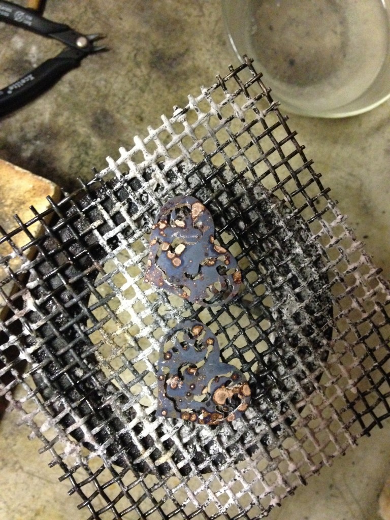 Torched pendants
