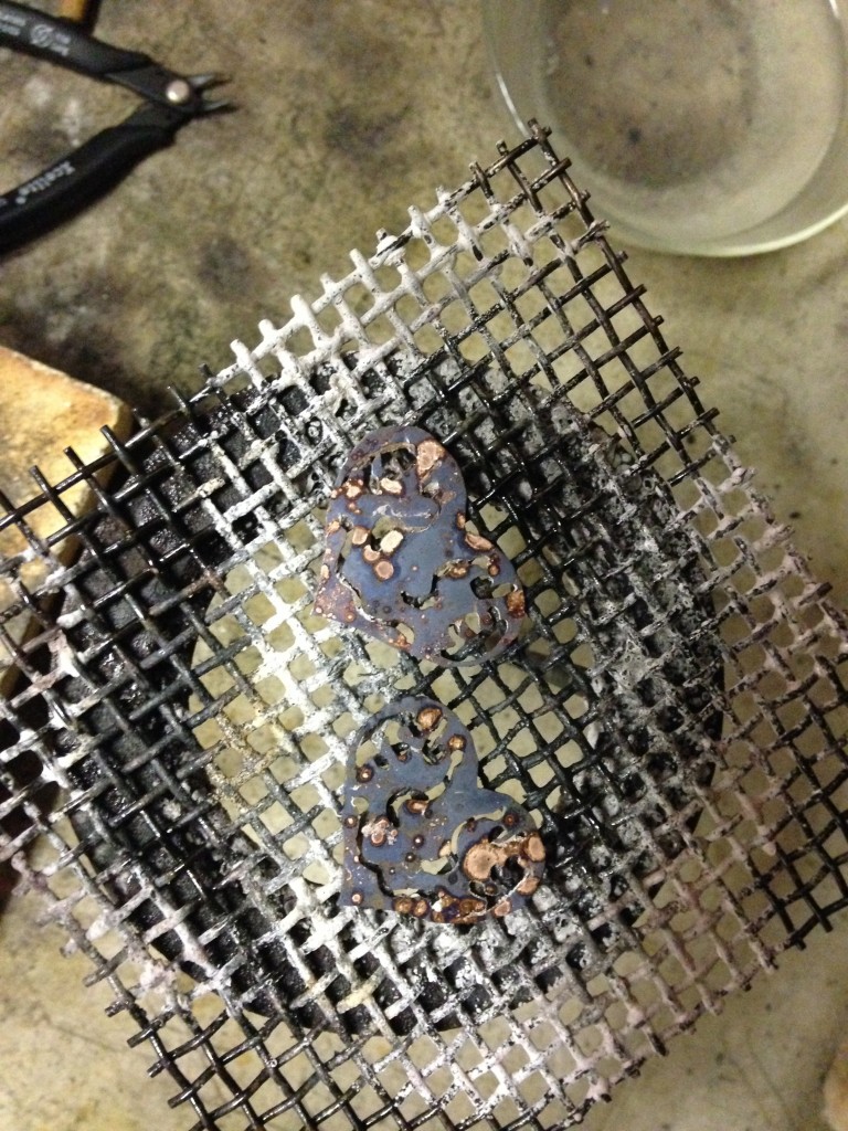 Torched pendants