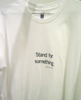 Uniform T-shirt, Stand for something