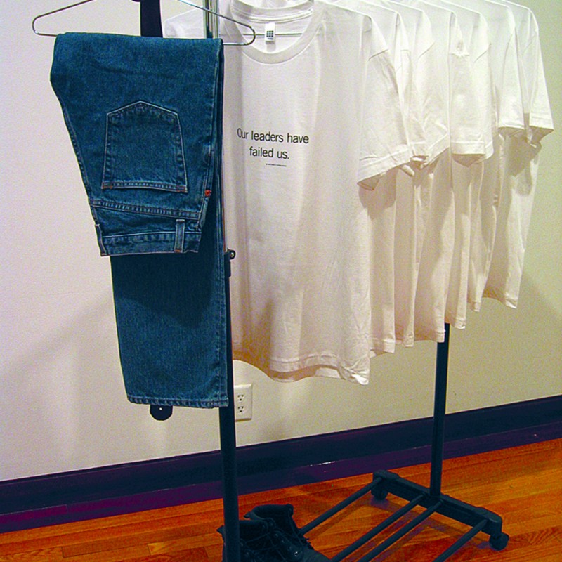 Artwork Uniform of the Day gallery installation
